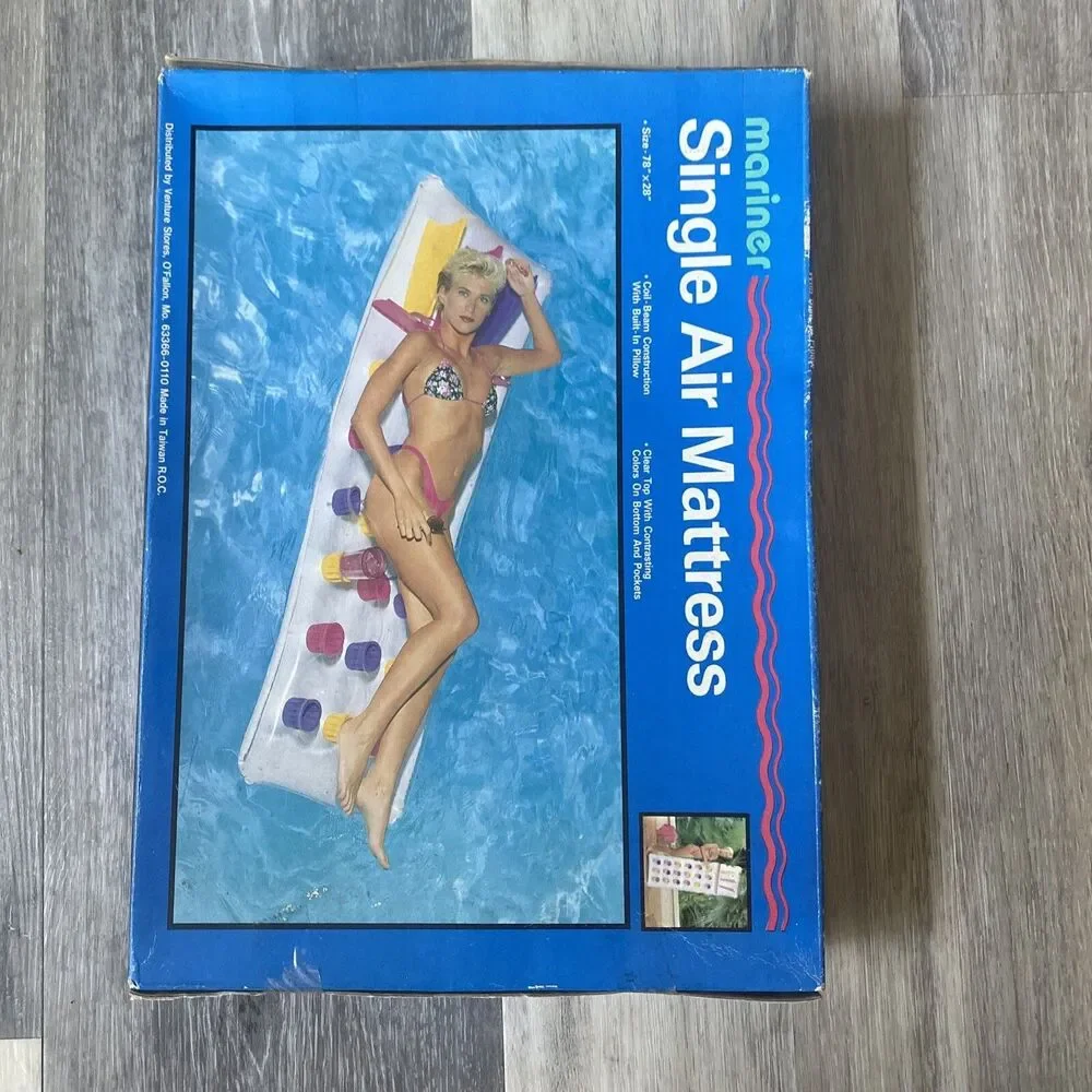 MARINER AIR MATTRESS 18 POCKET POOL FLOAT 78